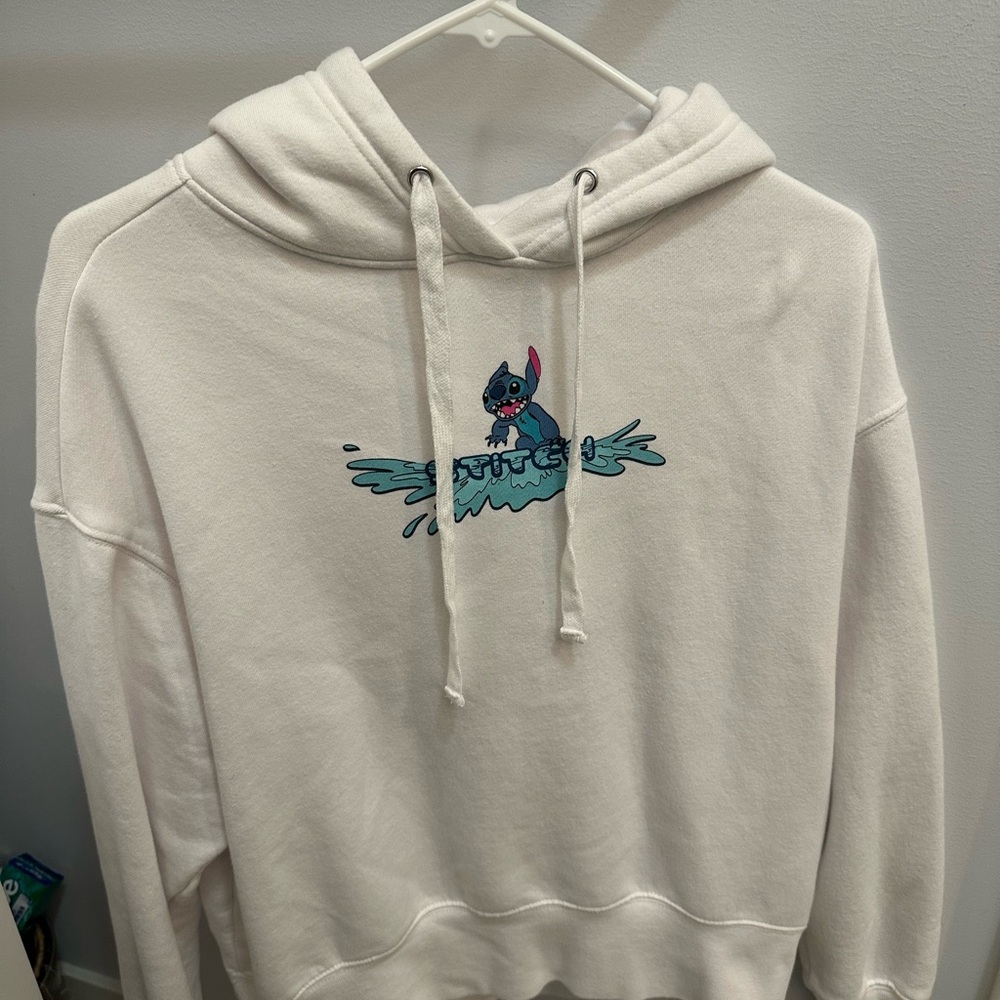 Disney Park Surfing Stitch Hoodie